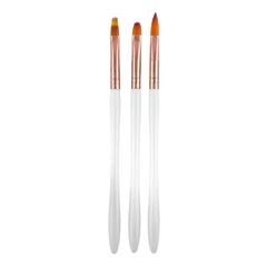 KIT PINCEIS DUPLO DECORACAO UNHAS