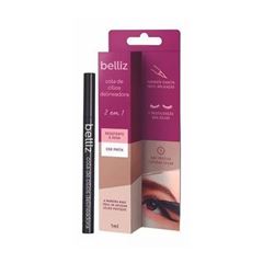 Cola De Cílios Delineadora Belliz 2 Em 1 Preta 1Ml Ref. 2681