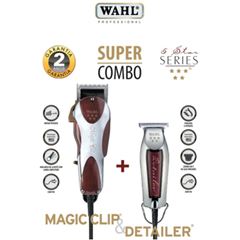 Combo Maquina Wahl Magic Clip 127V Detalier Biv