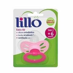 Chupeta Lillo Extra 6+ Meses Rosa