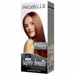 Coloração Probelle Super Bonita Louro Escuro Marrom 6.7