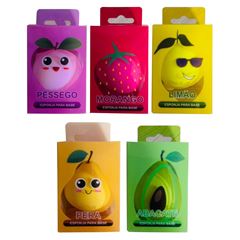 ESPONJA MAQUIAGEM FRUTA 12x1