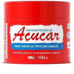 Glatten Máscara Reconstrução De Açúcar - 500G