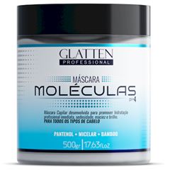 Glatten Máscara Moléculas - 500G
