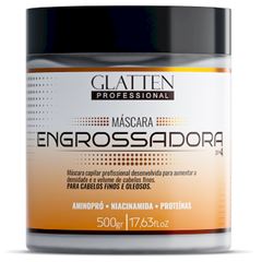 Glatten Máscara Engrossadora - 500G