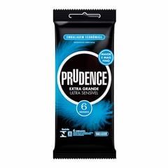 Camisinha Prudence Extra Grande Ultra Sensível Com 8 Unidades