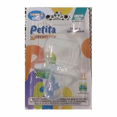 Chupeta 100% Silicone Natural Bico Ortodôntico