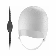 Touca Para Mechas Dompel - Silicone - Transparente - Ref:233-Ca