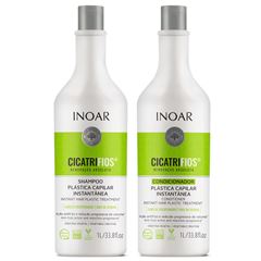 Kit Shampoo e Condicionador Inoar Cicatrifios